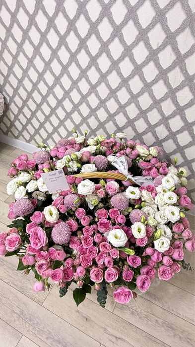 Цветы большие свежие