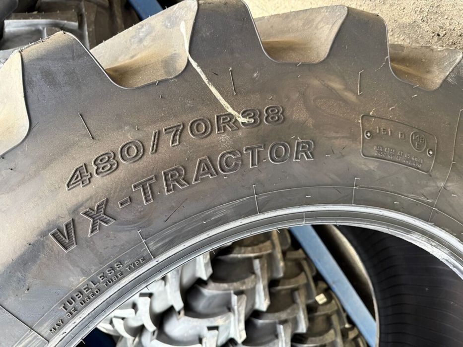 ANVELOPA 480/70 R38 BRIDGESTONE VX-TRACTOR 151D TL ( DOT 2021 )  Cauciucuri tractor, Fiat, Case, Fendt, John Deere, New Holland, Massey Ferguson, UTB