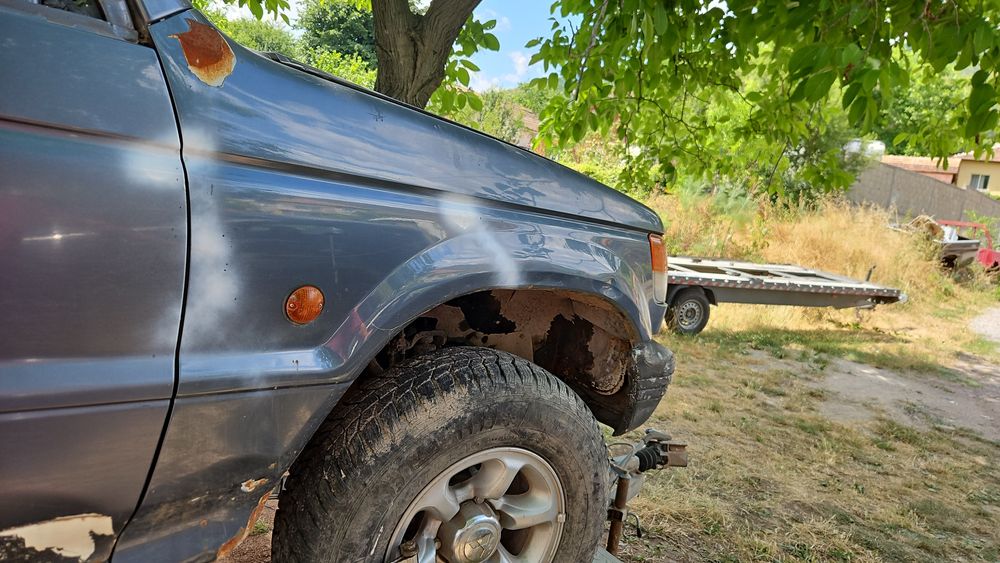 На части Мицубиши паджеро 2.5 суперселект и блокаж