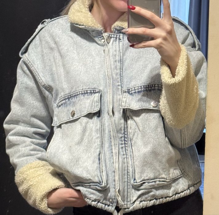 Дънково топло връхно яке