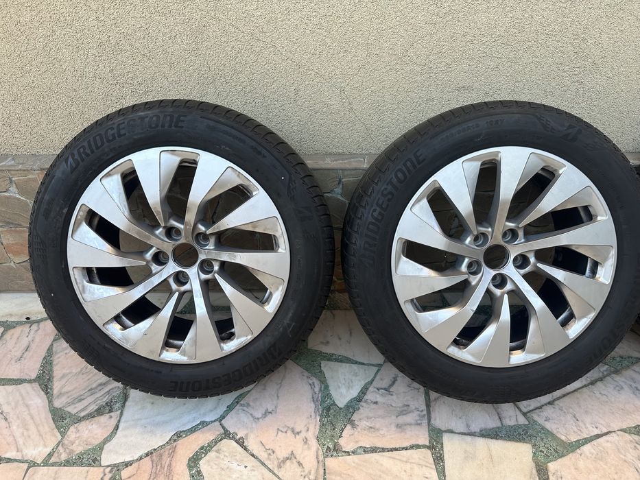 Jante Audi A6/A7/A8 Originale cu Anvelope Vara Bridgestone 225/55/18