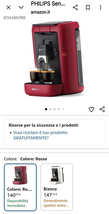 PHILIPS SAECO SENSEO MAESTRO expresor cafea nou nout