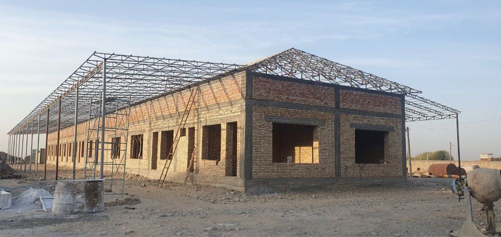 Konteyner va bozor profillaridan metall konstruksiya qurosh xizmati