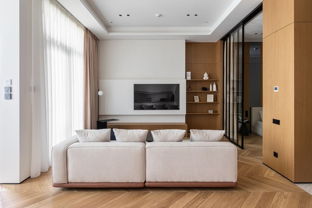 Аренда 2-комнатной квартиры в ЖК Nest One | Вид на парк