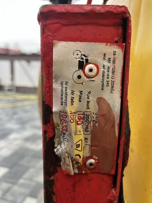 Pompa de erbicidat (MET)