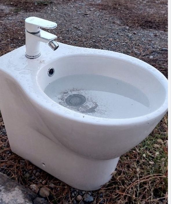 Биде напольное бу