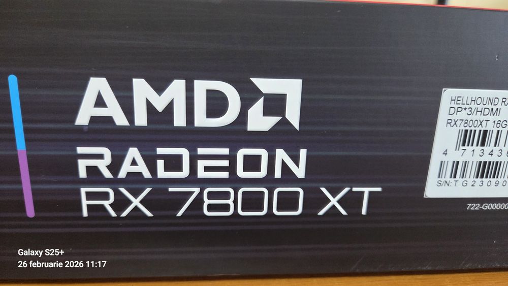 AMD RX 7800 XT PowerColor in garantie