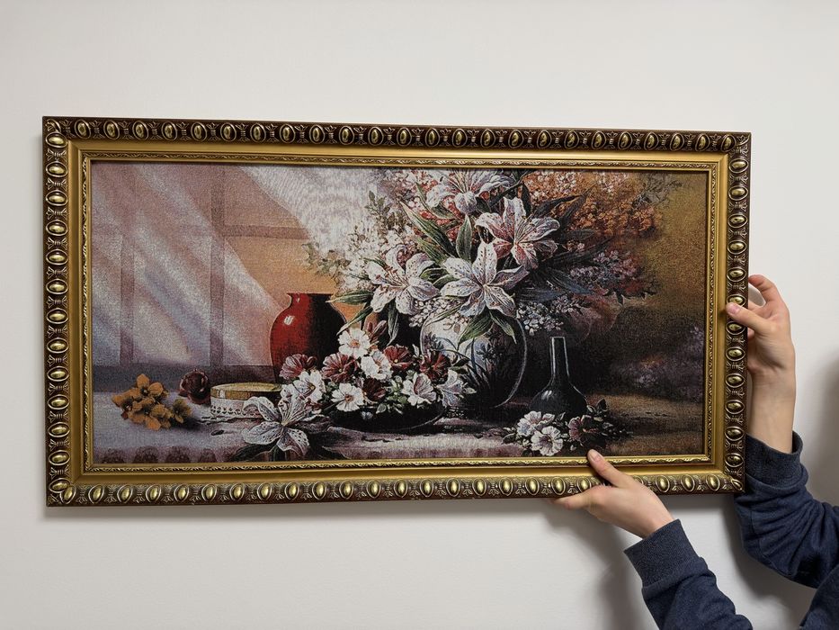 Картина, гобилен, размер 89х47 см