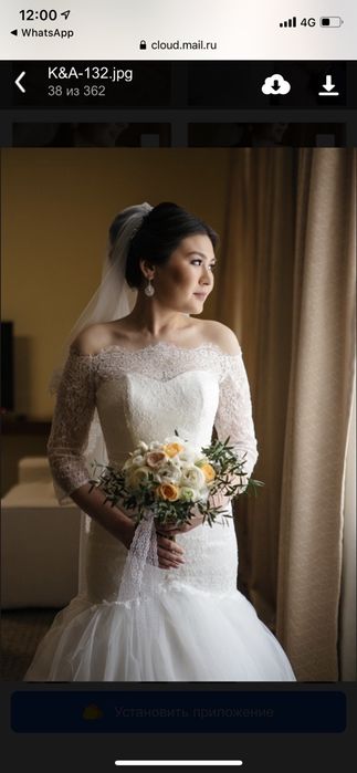 Продам свадебное платье Emilia Sposa