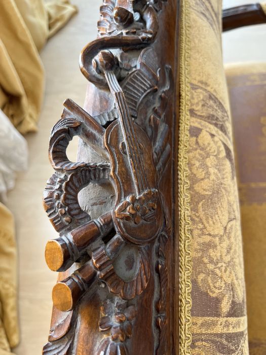 Mobilier Stil venetian/ baroc/ vintage  - canapea si 4 fotolii