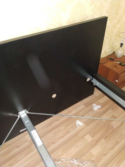 Двойно легло ИКЕА ,високо с две отделения