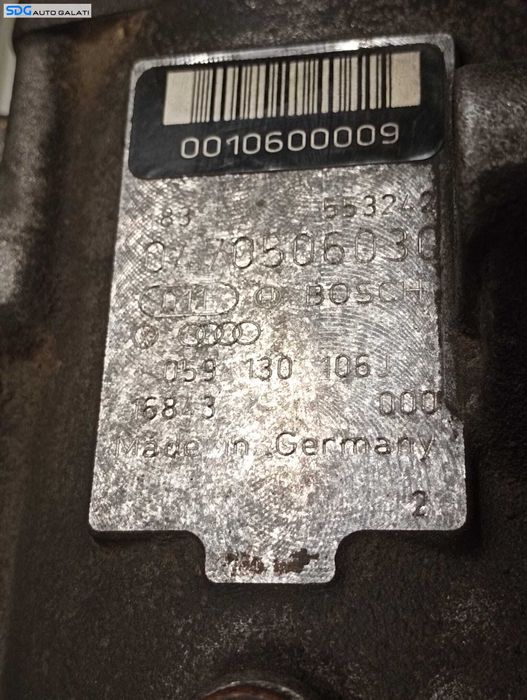 Pompa Injectie Audi A6 C5 2.5 TDI AYM BFC BCZ 2001 - 2005 Cod 059130106J 0470506030 [M6290]