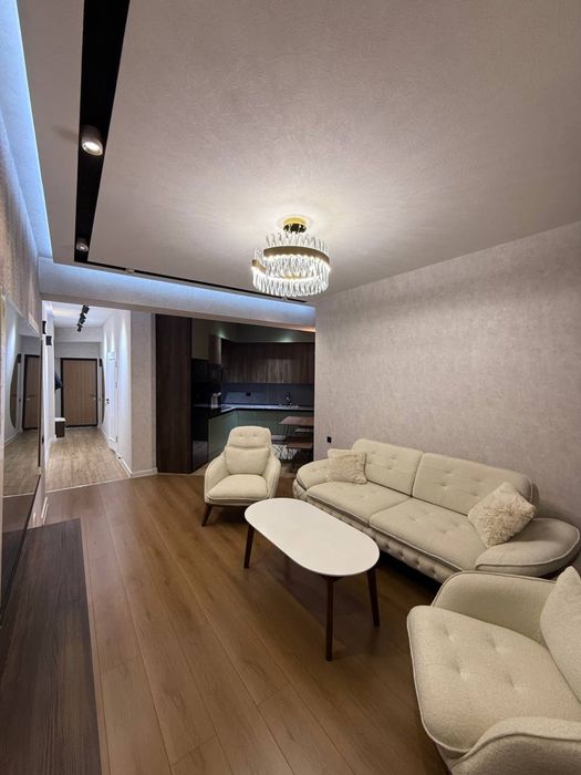 Новостройка с кадастром 2 ком студия 3 эт, 59 кв. м. Рудакий-Макаронка