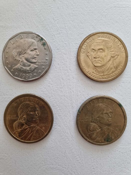 Монеты 1 доллар продаю