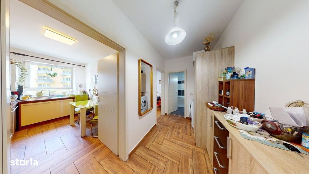 Apartament 2 camere, etaj 2  – Avangarden, Balcon + boxă