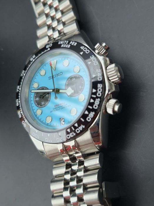 Ceas Seiko SpeedTimer Ice Blue
