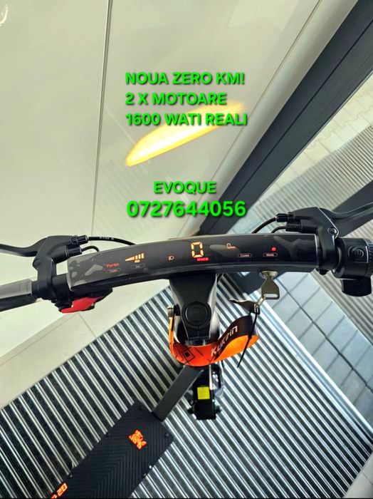 Trotineta electrica KUKIRIN G2 ULTRA 2 motoare 1600w 18.2 ah NOUA