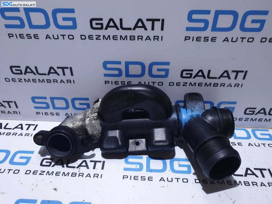 Furtun Conducta Tubulatura Admisie Peugeot 407 1.6 HDI 2004 - 2010 Cod 9653777780