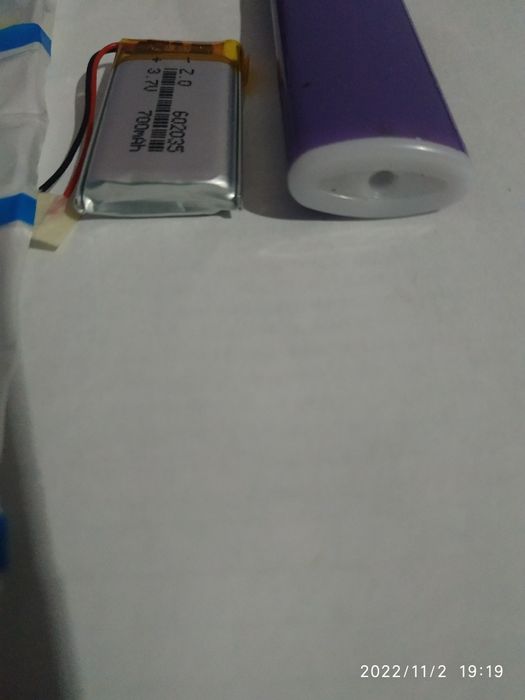 Батарейки Lition 700 mA хорошее качество