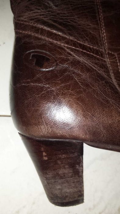 Cizme de piele Tom Taylor