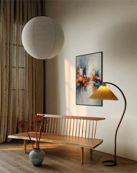 Tablou abstract, poster inramat, 50x70 cm