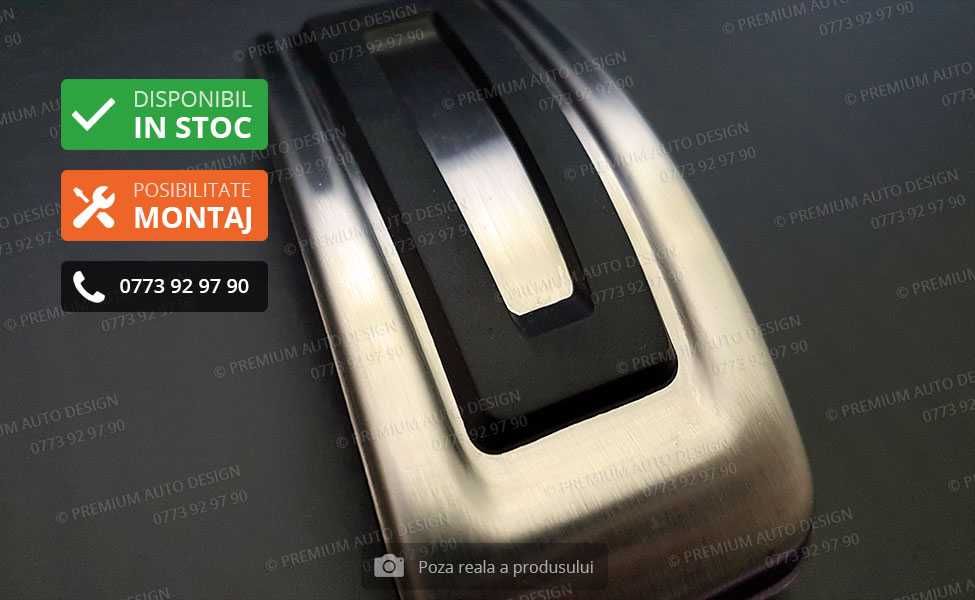 Ornamente INOX pedale si footrest - Golf 7 8, Passat B8, Octavia 3 4