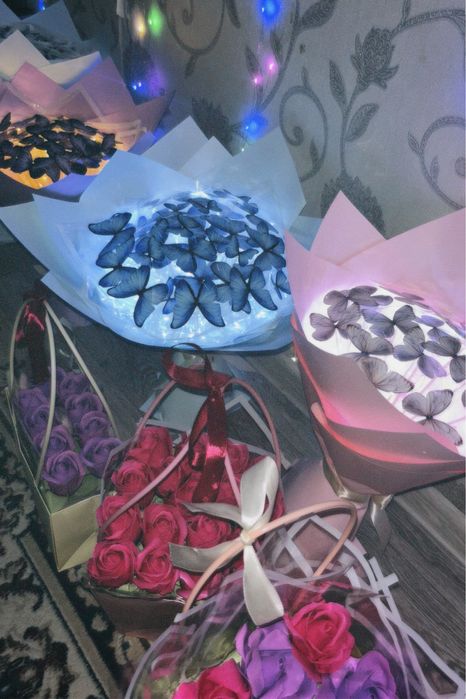 Көбелек гүл шоқтары