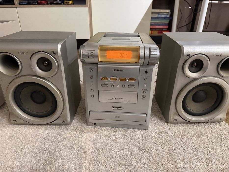 Combină Muzicală SONY CHC-TB10 Sistem Audio cu Boxe - Vintage - Funcțională