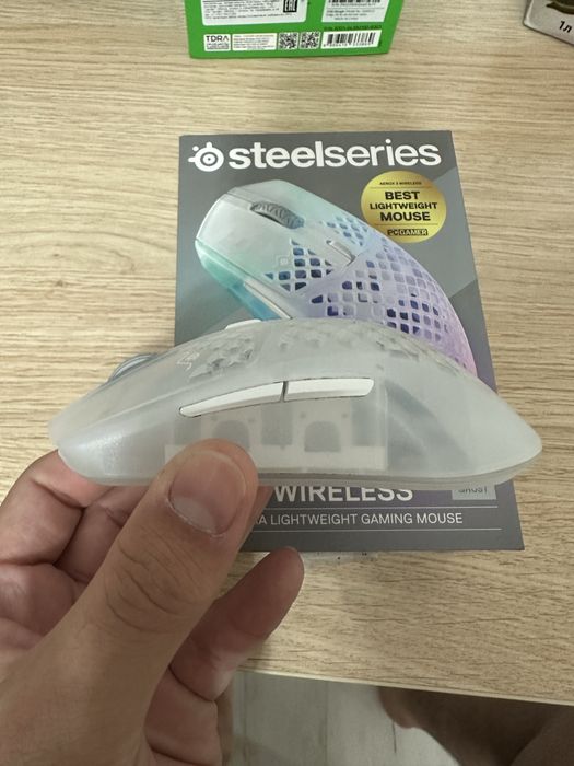 Продаю игровую мышь Steelseries Aerox 3 wireless Ghost