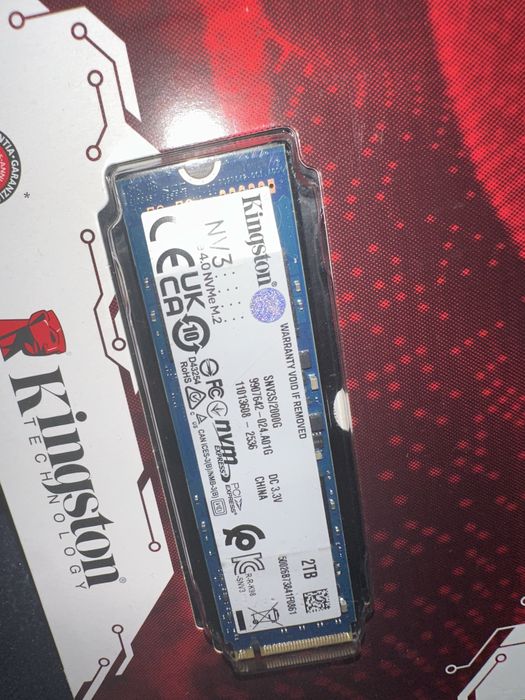 SSD Kingston 2 TB, nou sigilat