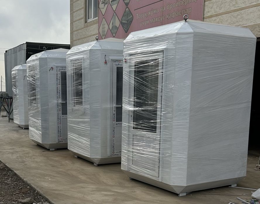 Охранная будка металличиский и порошковая краска