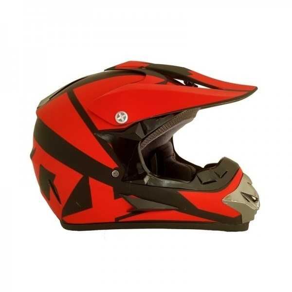 Кросова каска, Размер S, М и L Червен