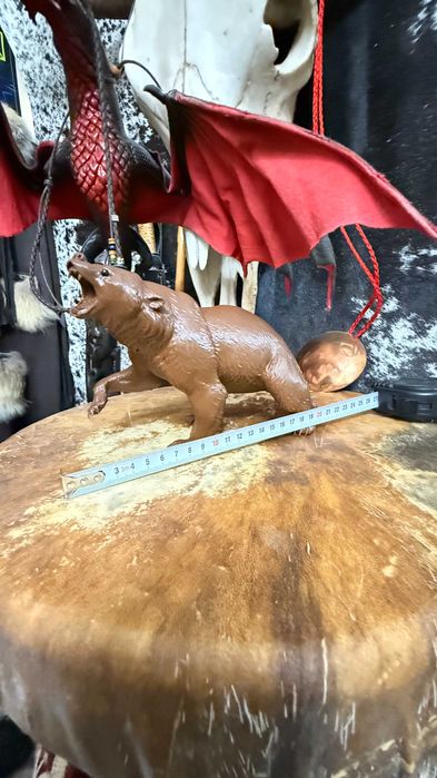 Шаманска фигурка за защита и ритуали – ръчна изработка