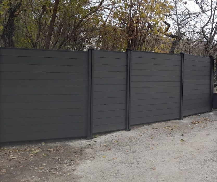 WPC Декинг Ограда