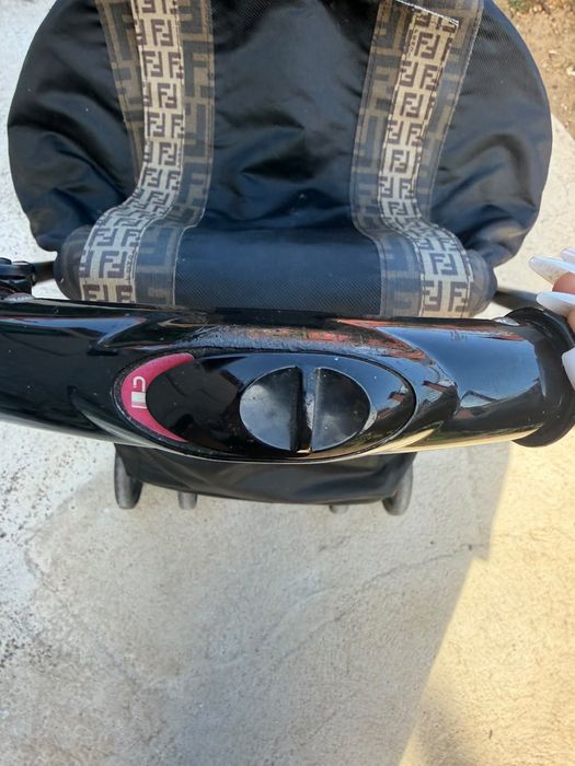 Детска количка FENDI кафяво / baby stroller FENDI brown