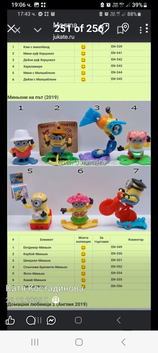 Продавам киндер серии