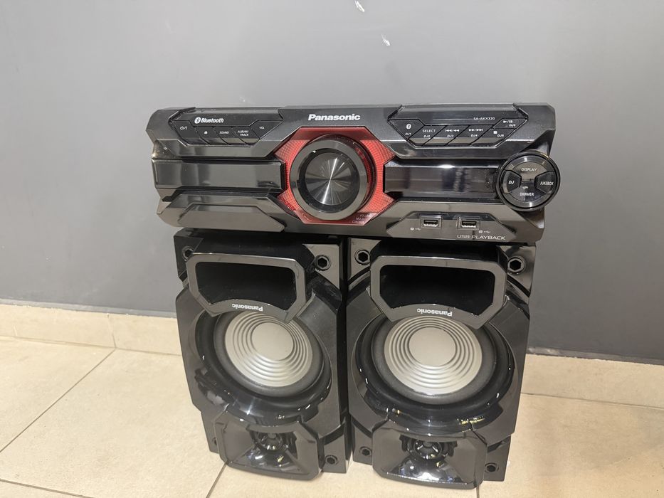 Sistem audio Panasonic cu Bluetooth