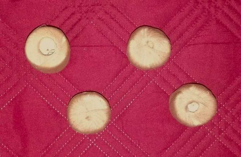 Конци за плетене на една кука, бежови