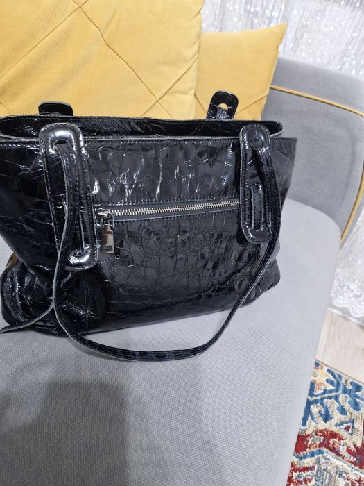 Сумка кожа лакированая