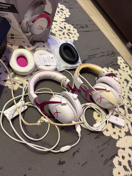 Casti gaming Hyperx Cloud 2, 2 perechi