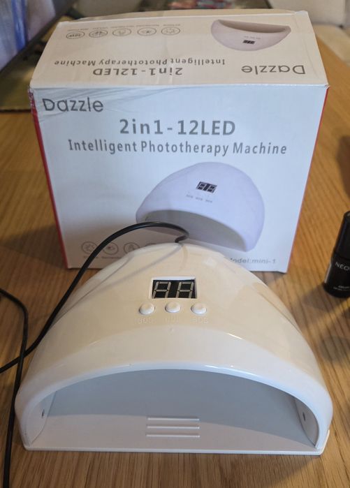 UV лампа Dazzle 2 in 1 + магнит и брокат