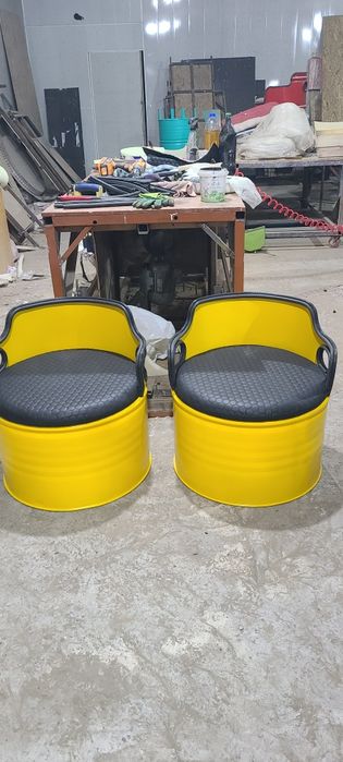 Мебель из бочек ,Арт дизайн