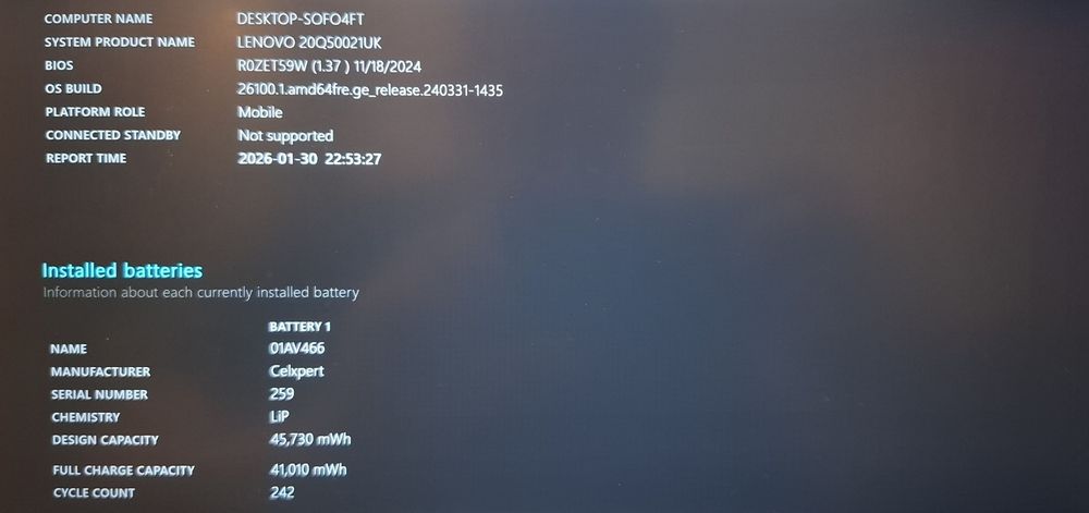 Lenovo ThinkPad L490 | I7 8565U | 16GB | 256 SSD