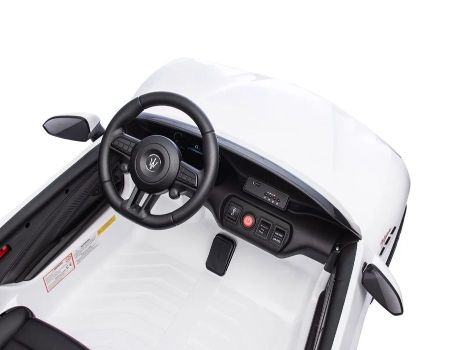 Maserati granturismo folgore 12v – детска акумулаторна кола, двуместна