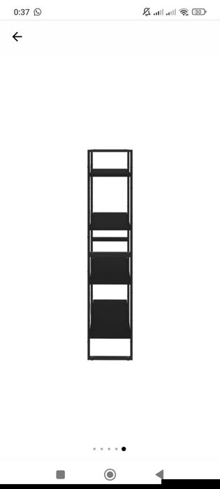 Biblioteca Vidaxl Dulap Dressing Ikea Kika The Home Exotique Black