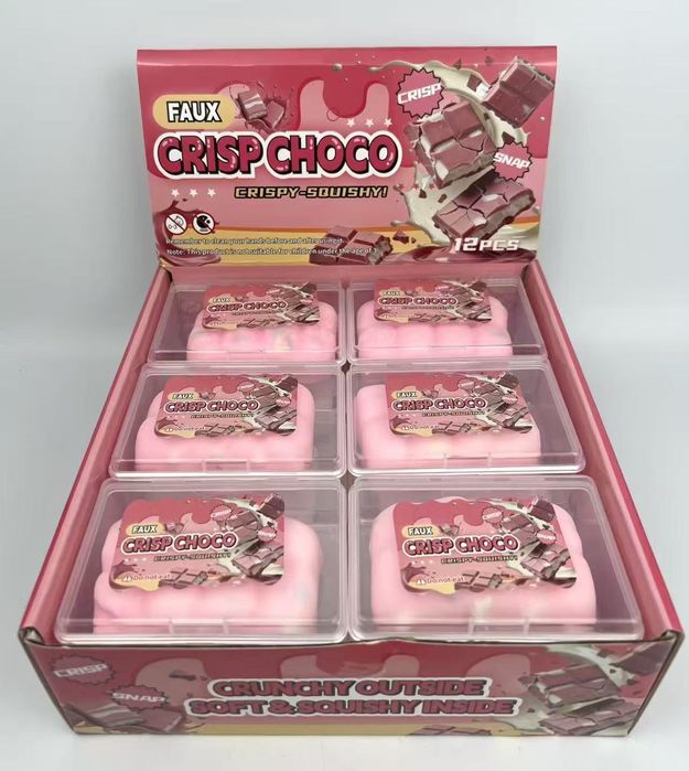Ново! Crispy squishy чупещо скуиши на едро и дребно