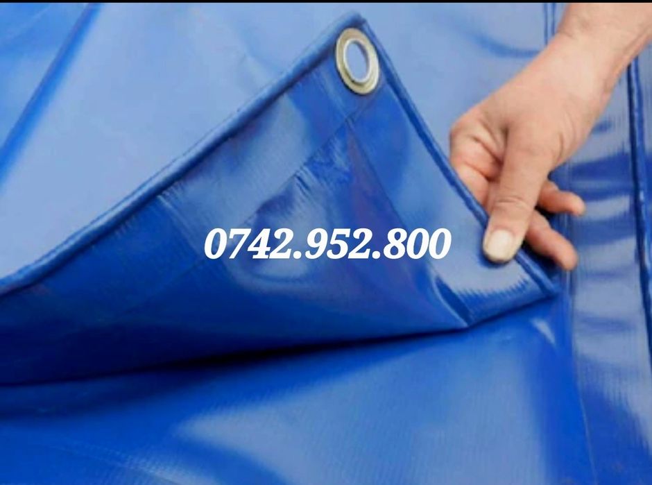 Prelate impermeabile/ Prelata protectie baloti fan, lemne etc