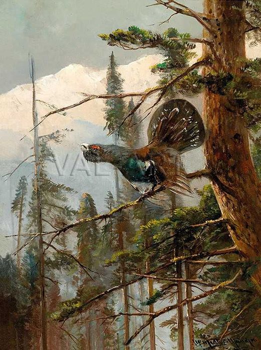 Репродукции на картини /ловни/ Мориц Мюлер (1841-1899)