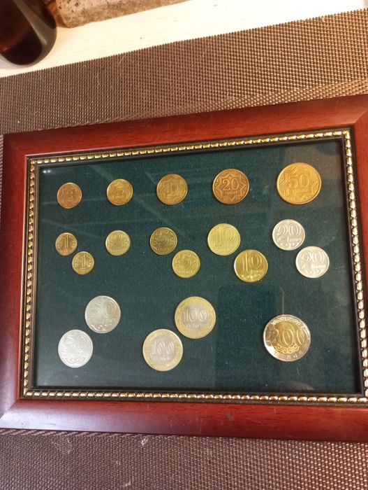 Набор монет Казахстана.