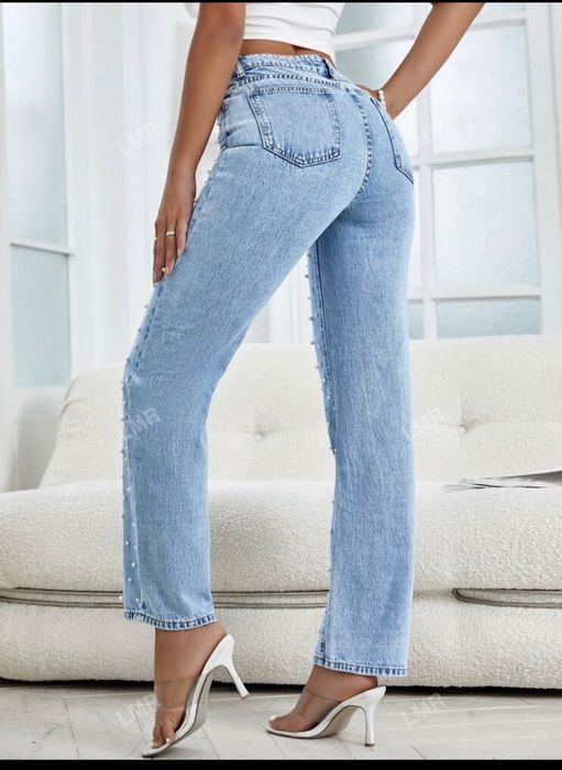 Дънки с перли,  S р-р